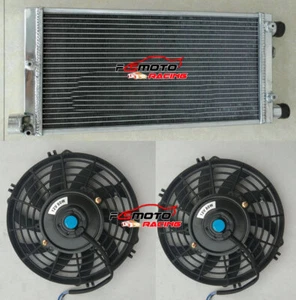Radiador de aluminio + ventiladores para Fiat CINQUECENTO 170 1.1 SPORTING/900 1994-1998 95 96 - Imagen 1 de 5