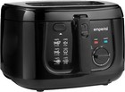 Emperial Deep Fat Fryer Electric 2.5L Chip Pan Basket Oil Fry Non Stick - 1800W