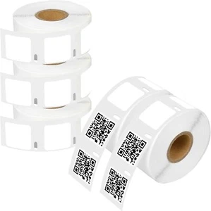 5 Roll 750 Small Multi-purpose Label 30332 for Dymo LabelWriter 450 400 1" x 1" - Picture 1 of 24