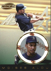 1999 Pacific Invincible Baseball Card #64 Moises Alou