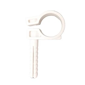 Fascette per tasselli 40 mm con tasselli - 10 pezzi. Fascette stringitubo in plastica - Foto 1 di 7