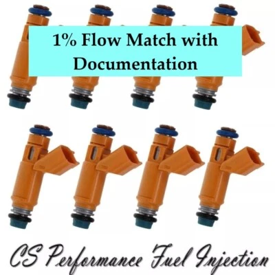 Inyectores de combustible (8) OEM 2W93-AA 03-09 para Jaguar Land Rover 4,4 L V8 Foto 1 de 4