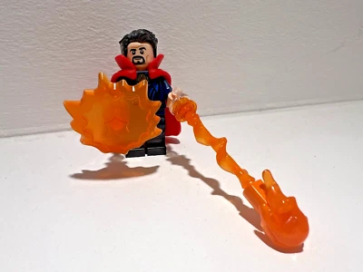 LEGO Marvel Doctor Strange Minifigur (ab 76218) - Brandneu Lego Minifigur