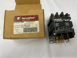 Trane CTR01150 Siemens 42BF35AFAHX 30A 600V 3-Pole 110-120 Coil Contactor Relay - Picture 1 of 5