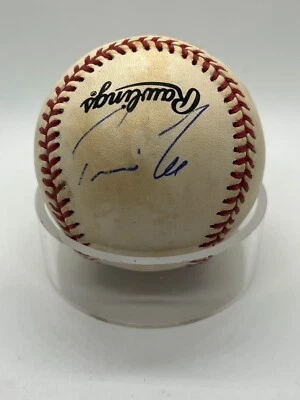 Travis Lee Arizona Diamondbacks Signed Autograph OMLB Baseball PSA DNA - Image 1 of 2