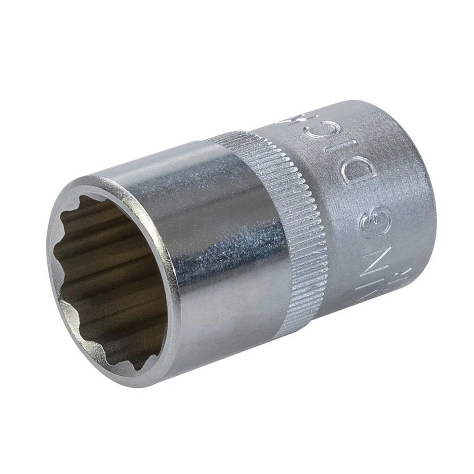 ESM408M - King Dick Socket Magnetic SD 1/4"" Metric 6pt - Image 1 of 1
