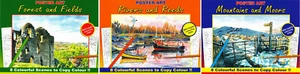 Adult Colouring Books Pro Advance Level Artist Expert Quality SET OF THREE 3 - Picture 1 of 4