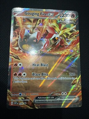 Gouging Fire ex 144 Sv: Scarlet & Violet Promo Cards Holo - Image 1 of 2