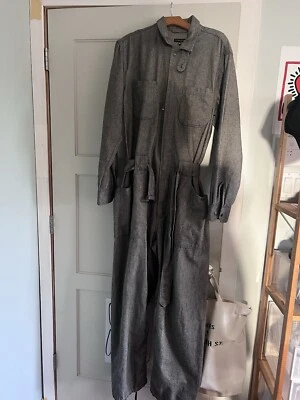 Traje/monos de caldera Engineered Garments espiga cepillada gris HECHO EN EE. UU. Foto 1 de 4