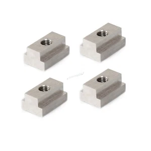 4X 3/8"-16 Thread T Slot Nut Stainless Steel Trucks Bed Deck Rails Machine Tool - Picture 1 of 7