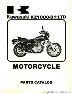 1977 Kawasaki KZ1000 B1 LTD Parts Manual - Picture 1 of 1