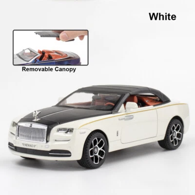 1/24 Scale Rolls-Royce Dawn Diecast Model Car Toy Collectible Sound Light Gifts - Image 1 of 4