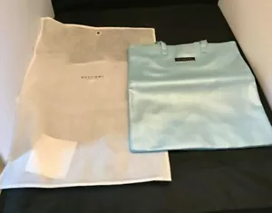 Borsa BVLGARI blu chiaro in vinile - Foto 1 di 3