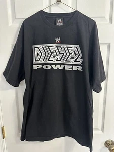 WWE Kevin Nash Diesel Power 2XL 2003 Double Sided T-Shirt - Picture 1 of 12