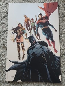 Dark Crisis No 1 DC Comic From August 2022 LTD Card Stock Virgin Team Variant