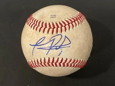 Israel Pineda Signed Ball Washington Nationals Baseball Authentic Autograph - Image 1 of 2