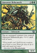 LLANOWAR BEHEMOTH 8th Edition MTG Magic the Gathering Cards DJMagic