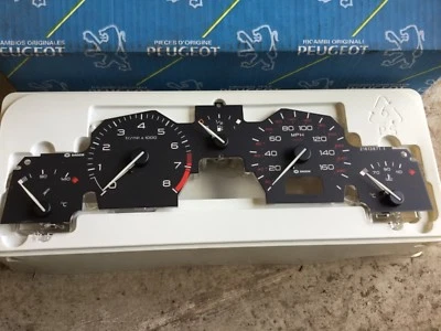 JUEGO DE RELOJ DE CUADRO DE INSTRUMENTOS PEUGEOT 406 COUPÉ 6/32/6-27M6SA 6110S9 21613871-1 Foto 1 de 4