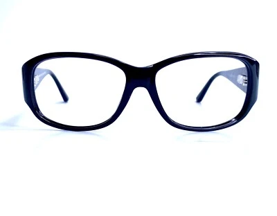 Gafas ovaladas Kenneth Cole Reaction negras de gran tamaño 2410 Col.01A 59 15 130 Foto 1 de 4