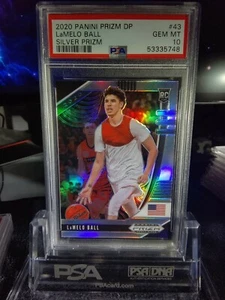 2020 Prizm DP Lamelo Ball RC Silver Prizm Holo PSA 10 GEM MINT INVEST!  - Picture 1 of 2