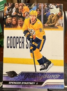 2023-24 Upper Deck Series 1 Spencer Stastney PREDATORS #238 Young Guns