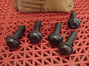 Menge 10 Alcoa Huck Spin 5/8" Lockbolt Pins HSP8-DT20-8 Rundkopf Stahl NEU - Bild 1 von 5