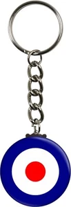 Keychain - Mod Ska Target AKA. Royal Air Force Roundel Symbol Key Ring #10210 - Picture 1 of 2