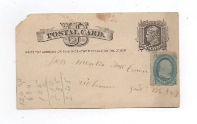 United States used UX5 entire with Scott# 63 or 102 - Image 1 of 2