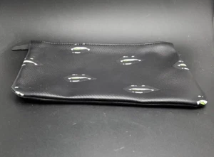 "Ipsy Glam Bag Pretty Wicked Black Vampire Lips"" Maquillaje Cremallera (Solo Bolsa) - Imagen 1 de 2