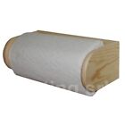 Wall Mounted Wooden Paper Towel Hanger Holder Shelf + Paper Towel Roll