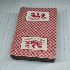 Gemaco Alpha Series Casino Playing Cards Majestic Pines Red Used - Picture 1 of 9