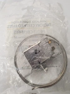 New Genuine OEM Whirlpool Refrigerator Temperature Thermostat WPW10583800 - Picture 1 of 1