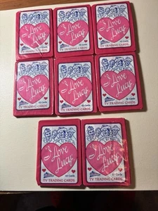 8 SEALED PACKS 1991 I LOVE LUCY PACIFIC TRADING CARD PACKS SEALED NEW - Picture 1 of 4