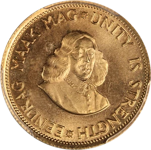 1978 South Africa Gold 2 Rand PCGS MS67 - Picture 1 of 4