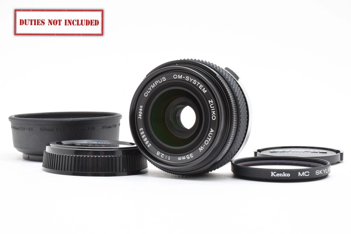 【OLYMPUS】OM-SYSTEM ZUIKO AUTO-W 35mm F2 Olympus 35mm f2 Zuiko Auto-W - Lens – Kamerastore