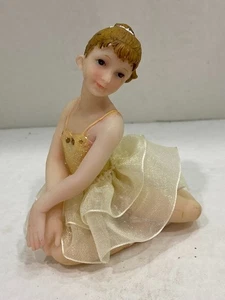 Estatuilla de resina de bailarina sentada - Imagen 1 de 4
