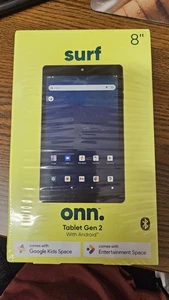 New Onn Surf Tablet Gen 2 32GB, Bluetooth, 8" - Picture 1 of 3