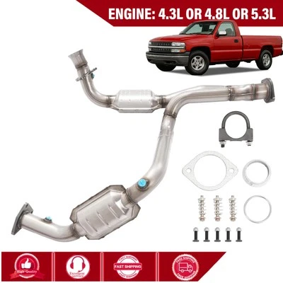 For Chevy Silverado 1500 2500 Tahoe GMC Sierra 1999-2006 07 Catalytic Converter - Image 1 of 4