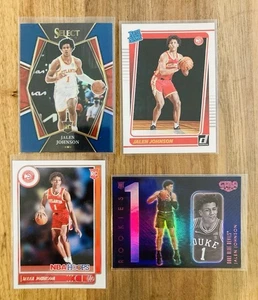 JALEN JOHNSON ~ RoOkiE Lot (4) ~ 2021 Select #200 Premier Blue Prizm & More ! - Picture 1 of 2