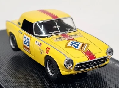 Carro modelo Ebbro Honda S800 Racing 1967 Suzuka 1000kms #28 escala fundido em escala 1/43 - Imagem 1 de 4