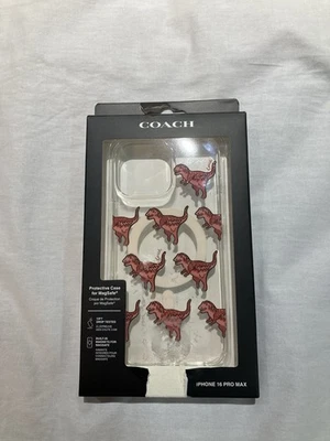 蔻驰 iPhone 16 Max MagSafe T-Rex 保护壳,全新带盒 — 第 1/4 张图片