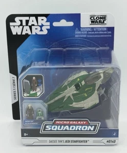 Star Wars Micro Galaxy Squadron Series 7 Saesee Tiin's Jedi Starfighter 0140 - Picture 1 of 2