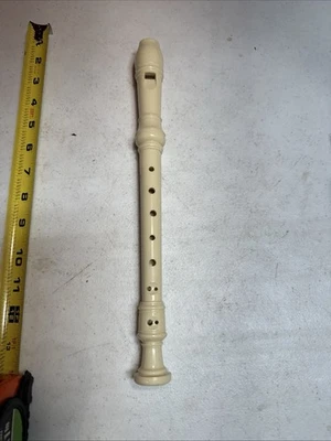 Grabadora Plástica Estudiante Flauta Color Crema 13" Música CP A220 Foto 1 de 4