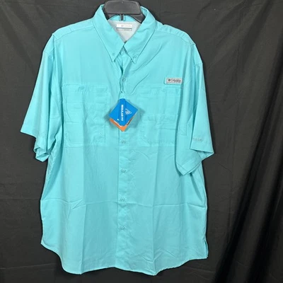 Camisa de pesca Columbia PFG para hombre grande omni-sombra rendimiento ventilado nueva con etiquetas Foto 1 de 4