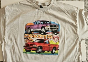 Camiseta gris 100 % algodón Mopar Dakota Truck para hombre - Imagen 1 de 1