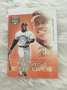 2003 Fleer Focus TEAM COLORS Barry Bonds #18 of 20 TC - Picture 1 of 2