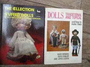 2 DOLL MAKING BOOKS-STUFFED DOLLS & TRADITIONAL TOPICAL DOLLS PRE-OWNED - Imagen 1 de 10
