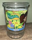 Welch's Dragon Tales Glass Jelly Jar Cup Planting flowers# 2 in Series of 6 