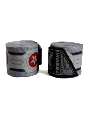 Hayabusa Marvel Hero Elite Boxing Hand Wraps Winter Soldier Captain America New - Image 1 of 2