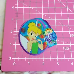 Tinker Bell Fabric Iron-On Applique Patches For Kids, Jacket Peter Pan Princess - Picture 1 of 5